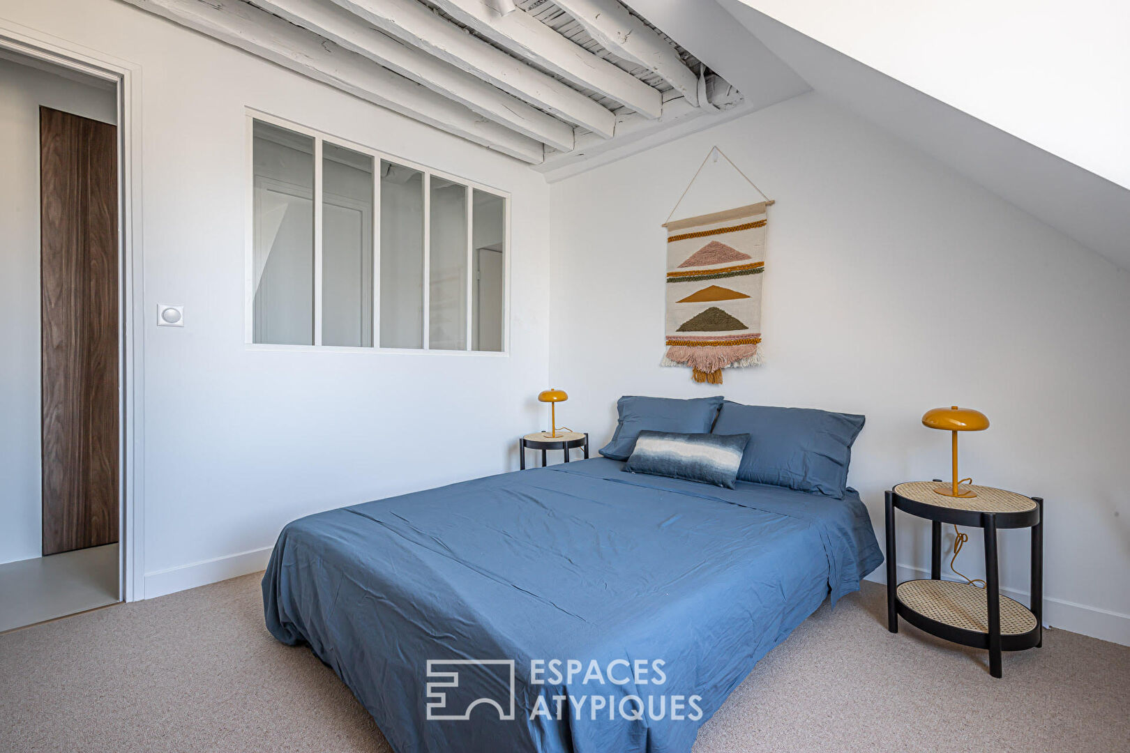 Redesigned apartment at Square du Temple