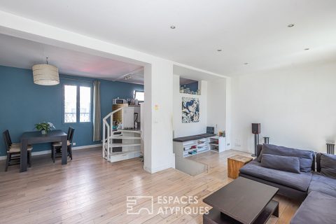 Duplex avec terrasse et patio