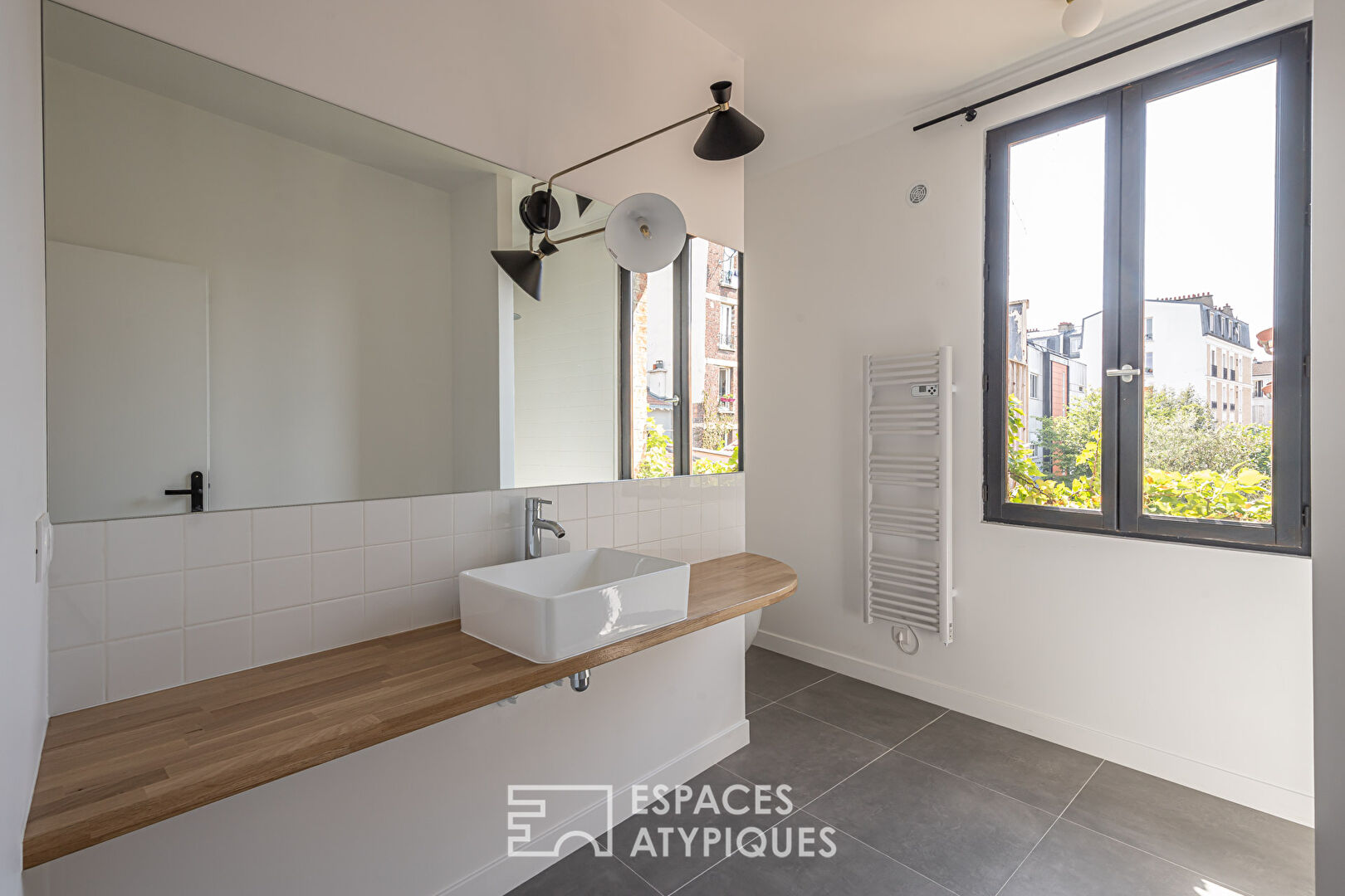 House with terrace redesigned by architect