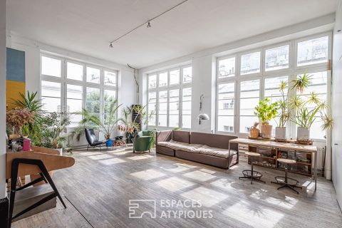 Loft with outdoor space