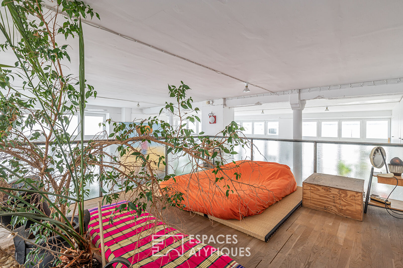 Loft with outdoor space