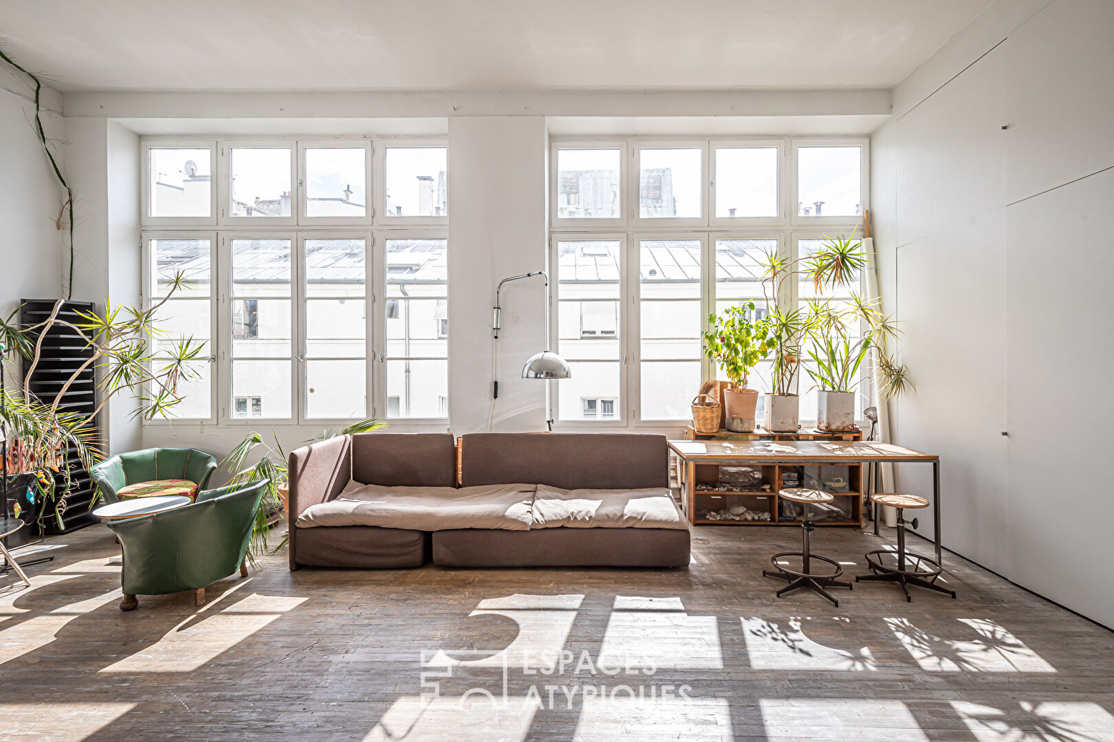 Loft with outdoor space