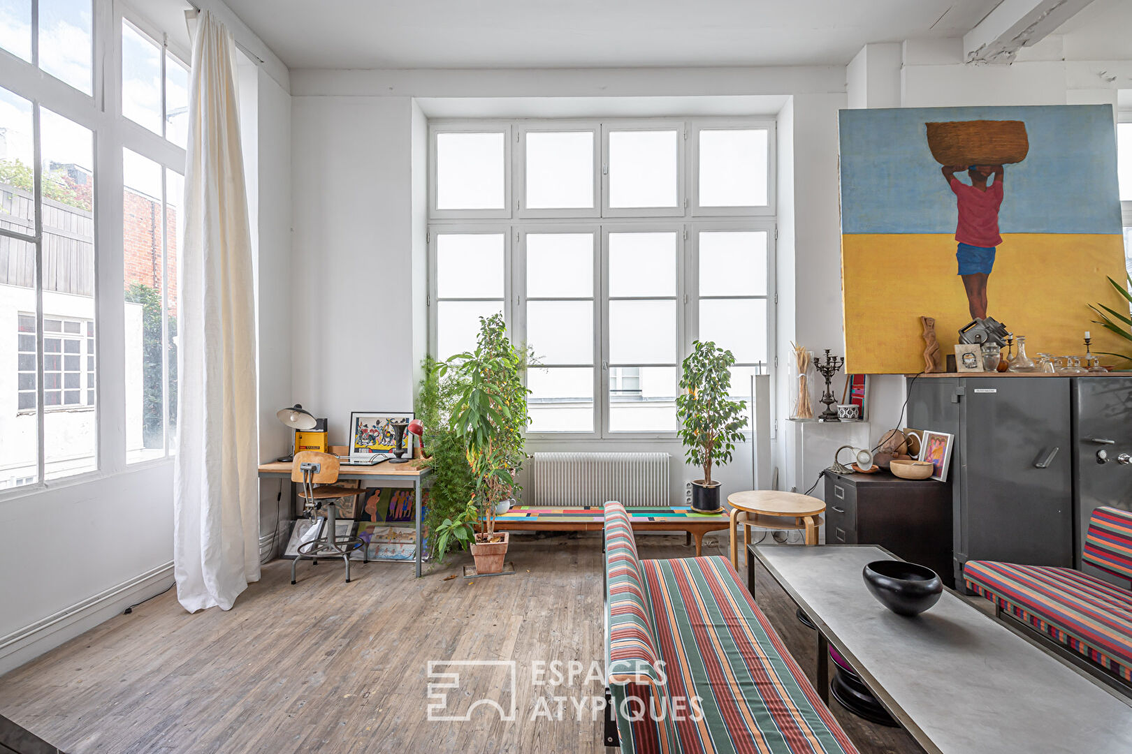 Loft with outdoor space