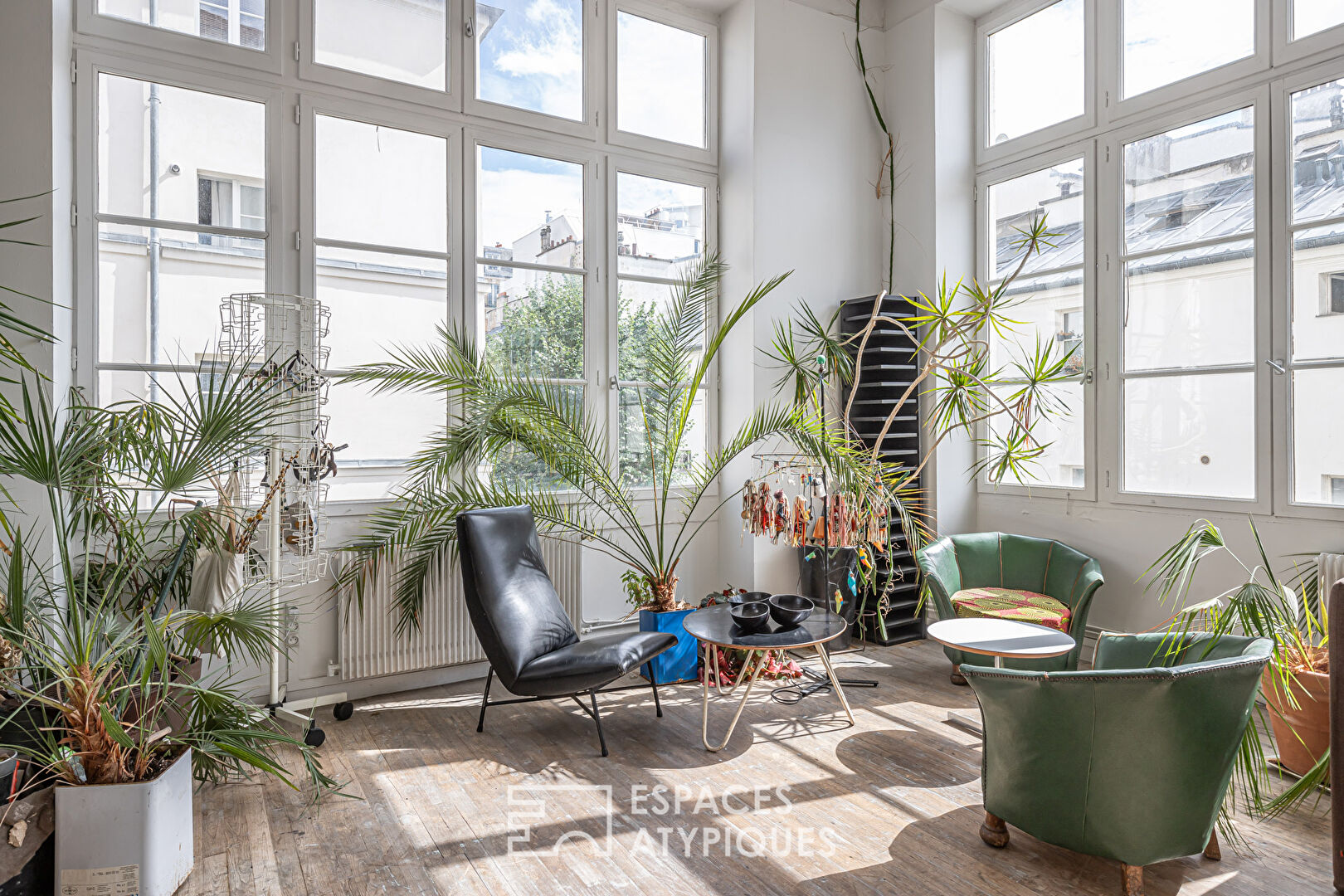 Loft with outdoor space