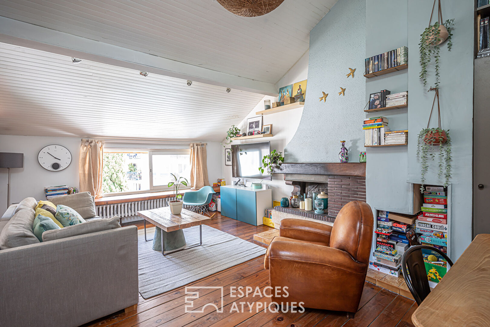 Top floor with a house spirit
