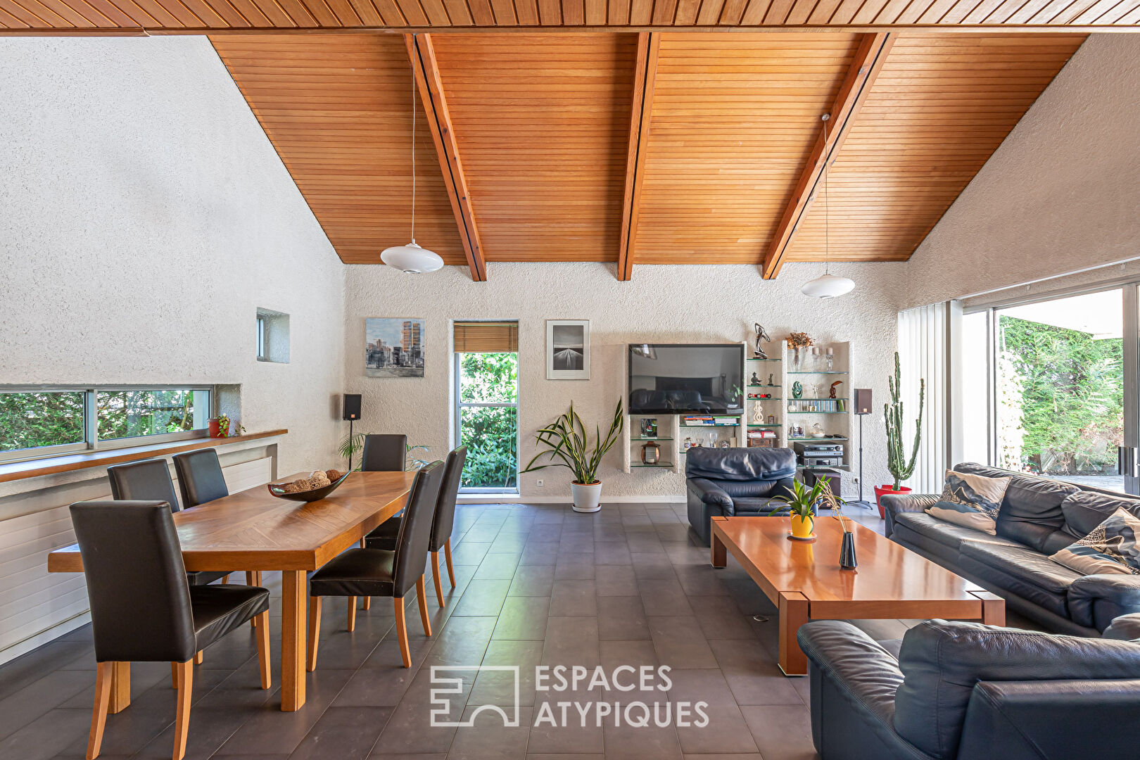 Maison d’architecte avec piscine