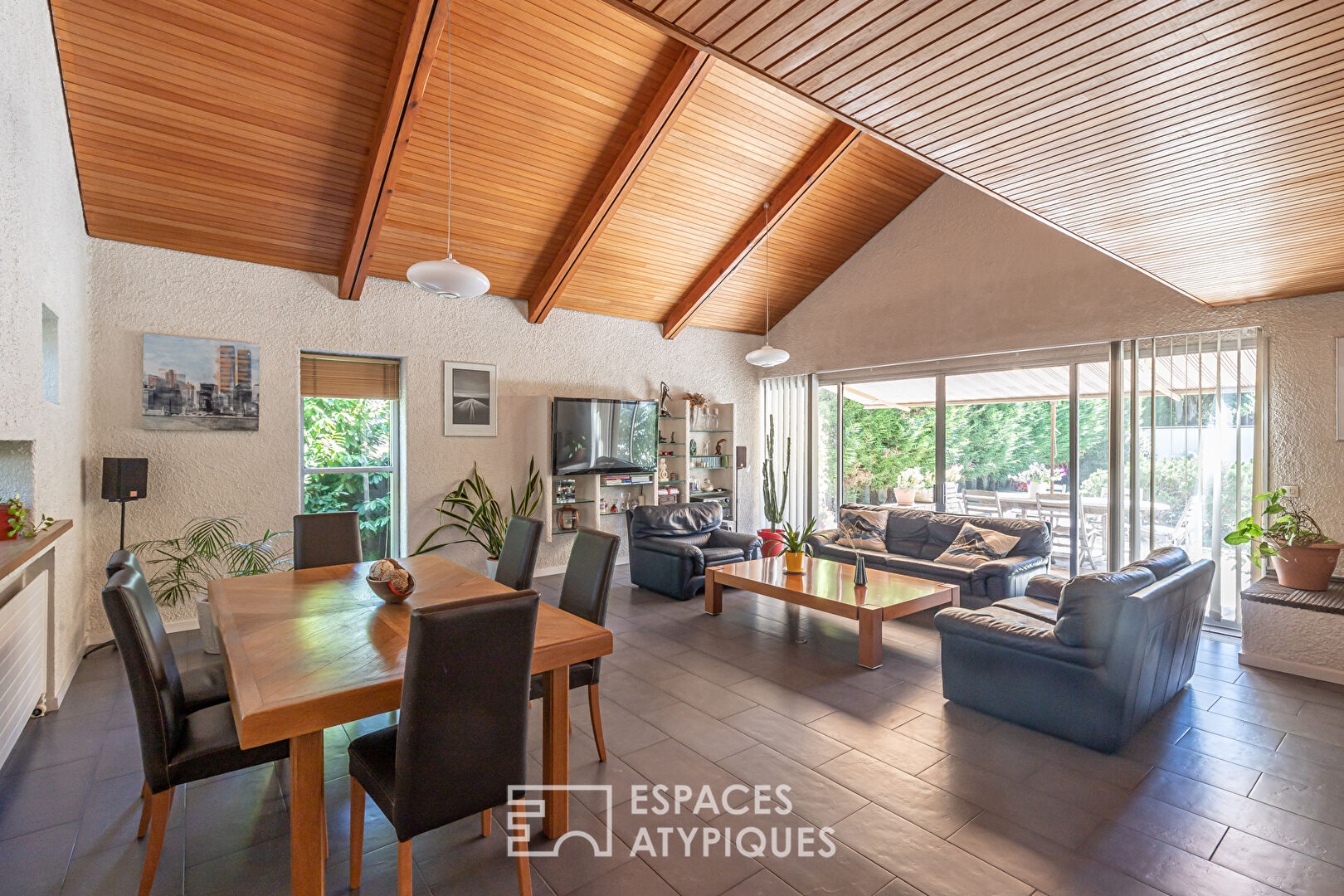 Maison d’architecte avec piscine