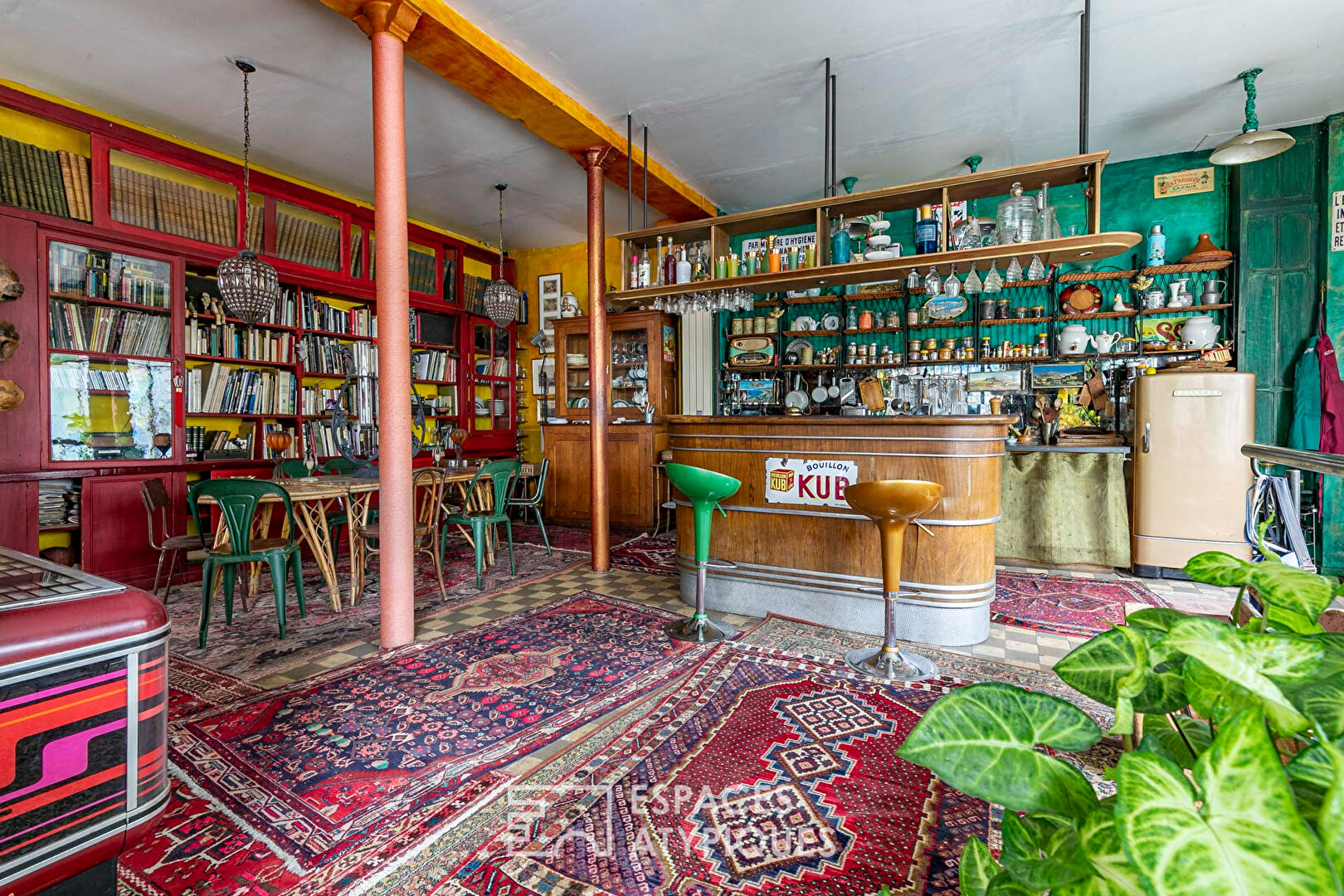 Loft in a former lighting store