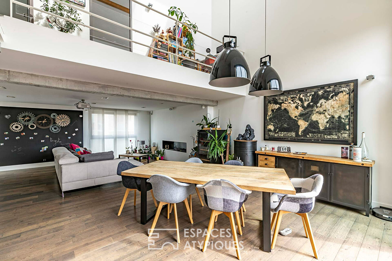 Duplex loft with terrace