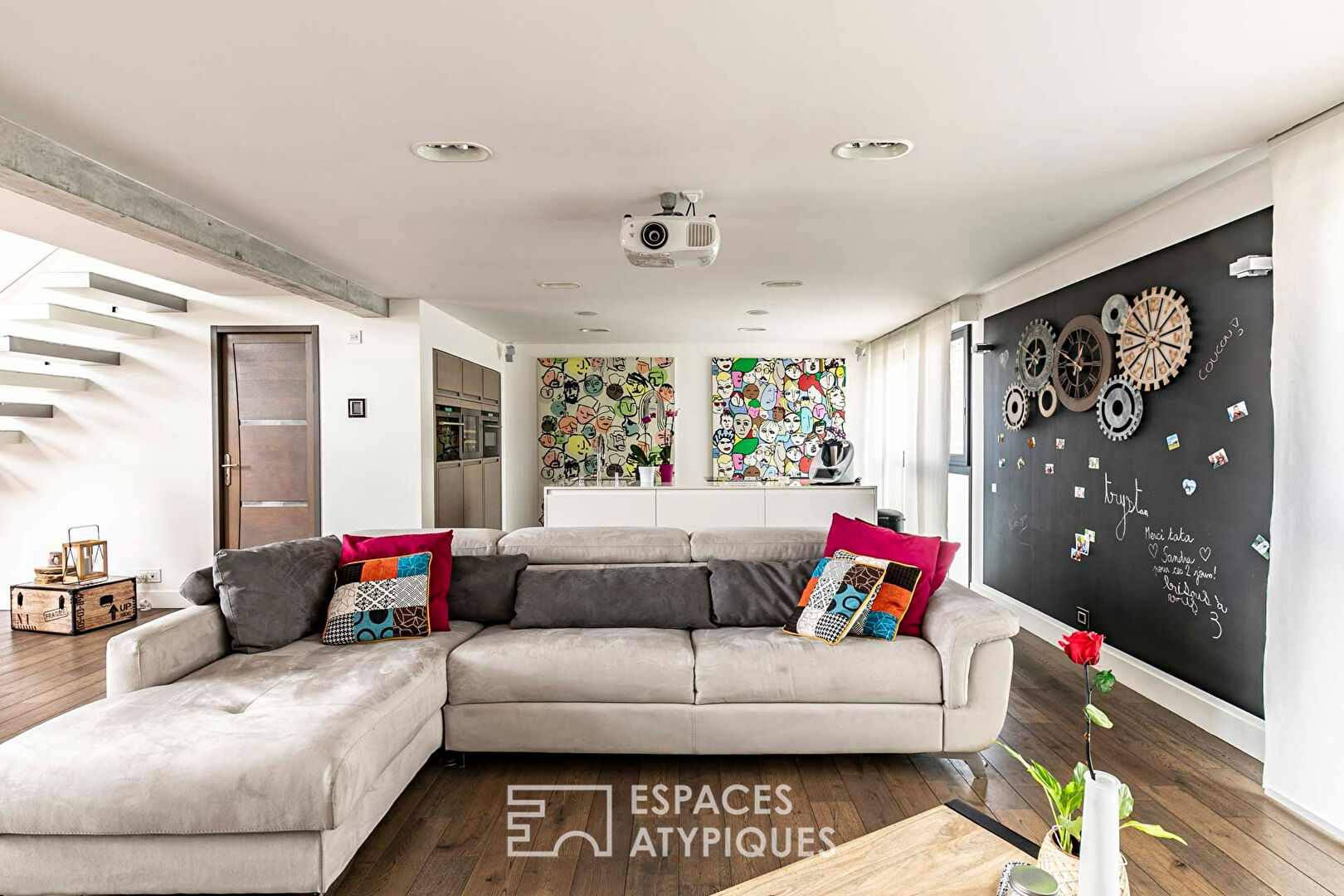 Duplex loft with terrace