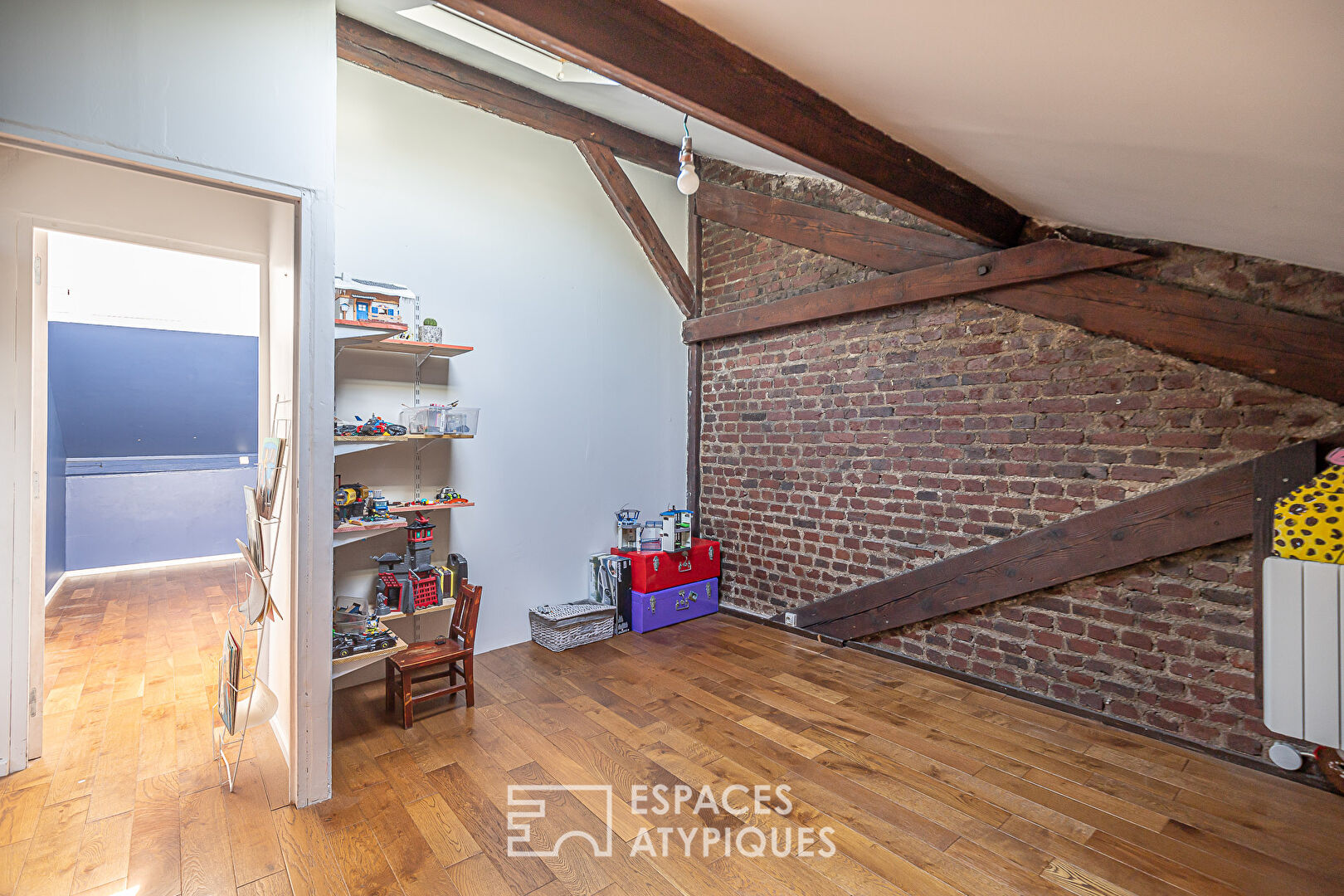 Loft en duplex type new yorkais
