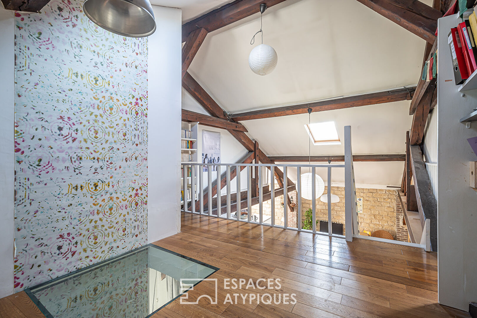 Loft en duplex type new yorkais