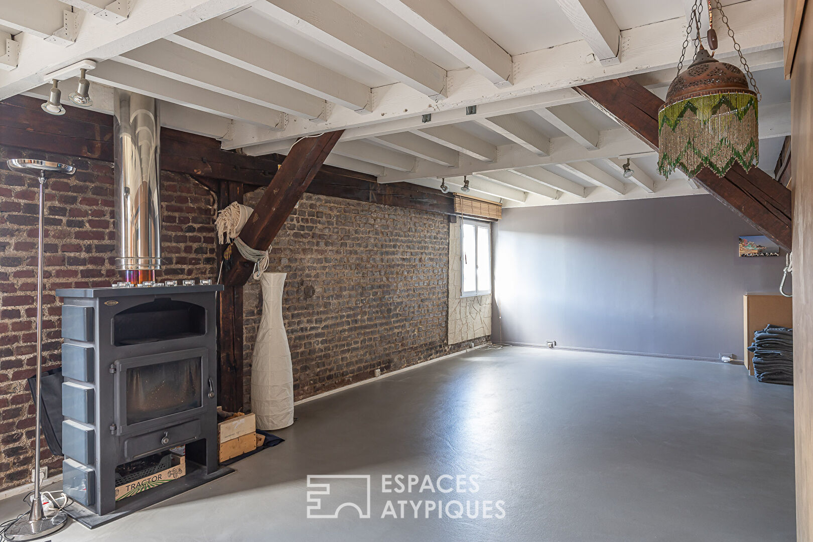 Loft en duplex type new yorkais