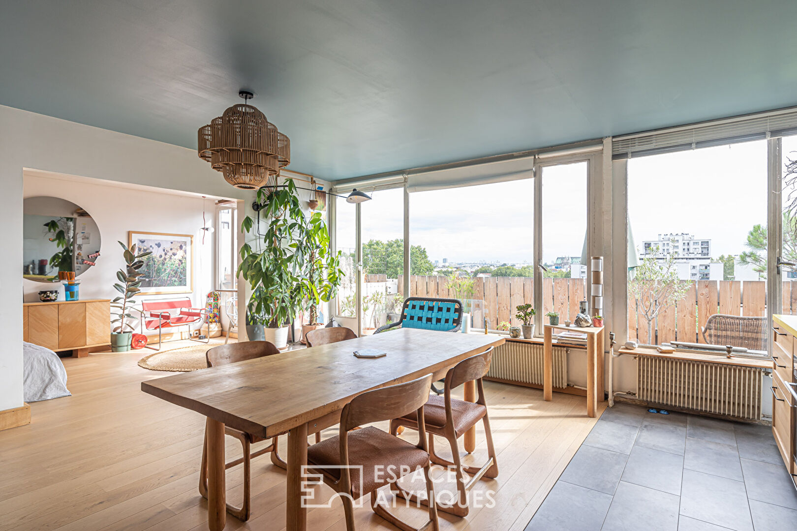 Apartment with terrace and view