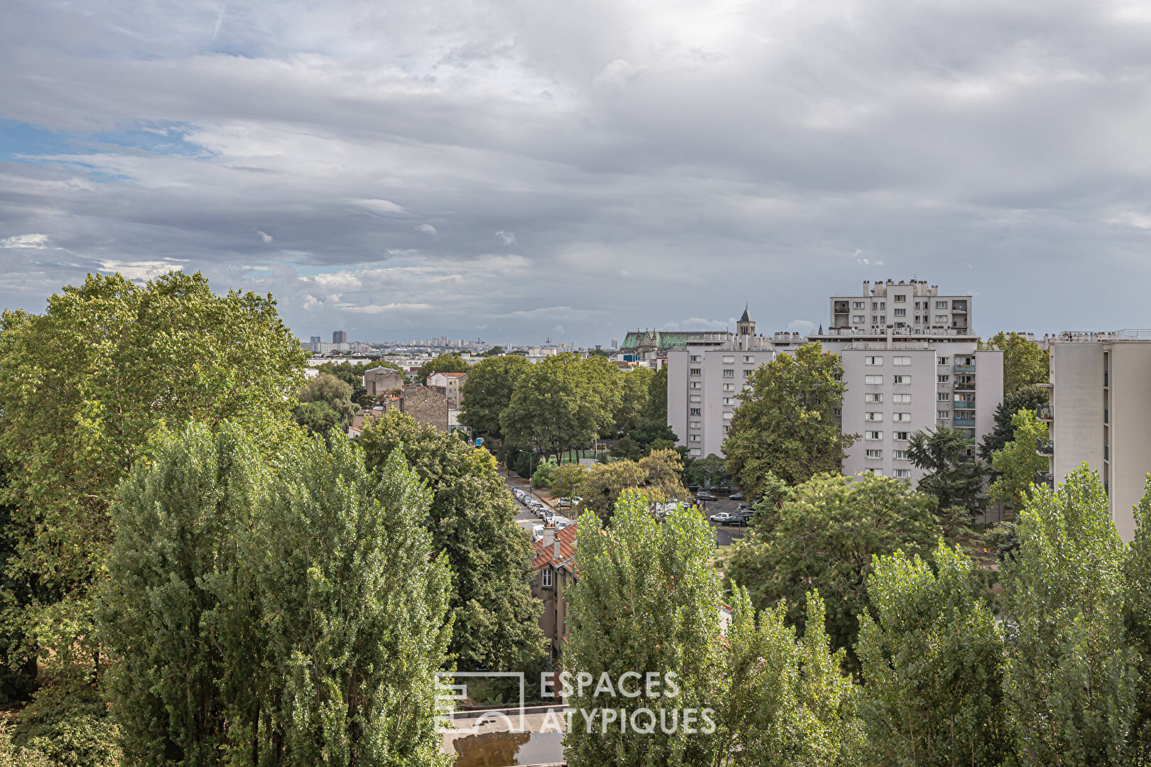 Apartment with terrace and view