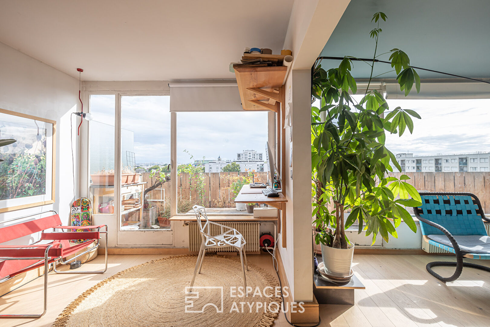 Apartment with terrace and view
