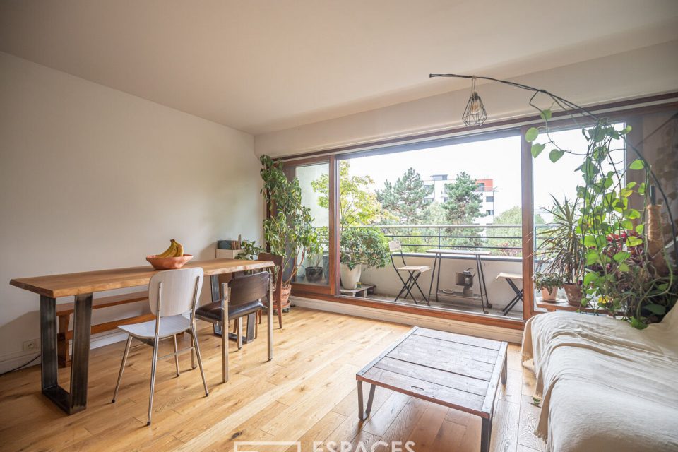 75020 PARIS - appartement d'architecte avec vue dégagée et terrasse. - Réf. 3884EP