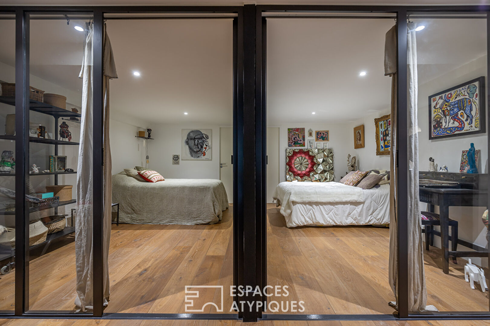 Loft Arty en duplex avec jardin partagé