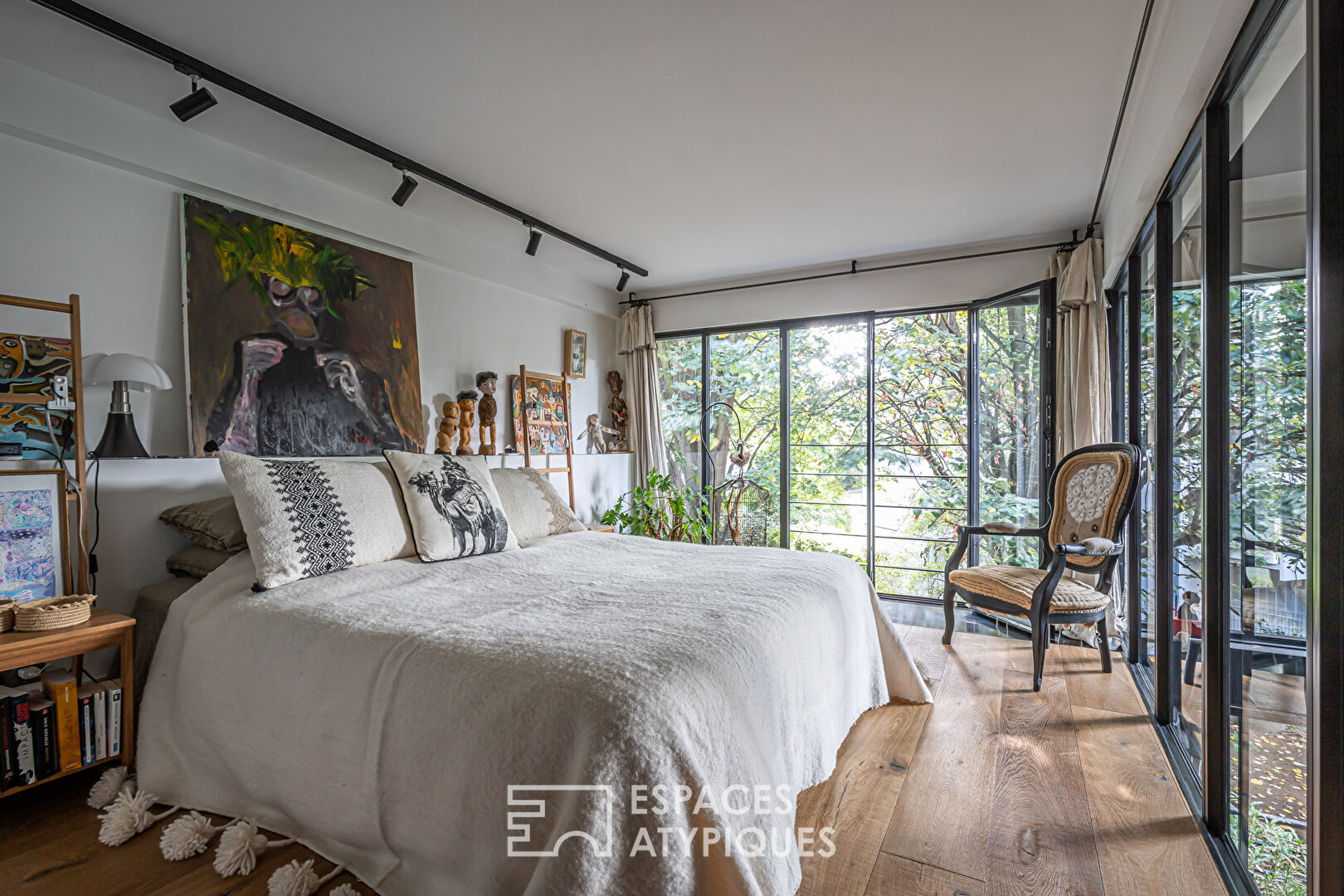 Loft Arty en duplex avec jardin partagé