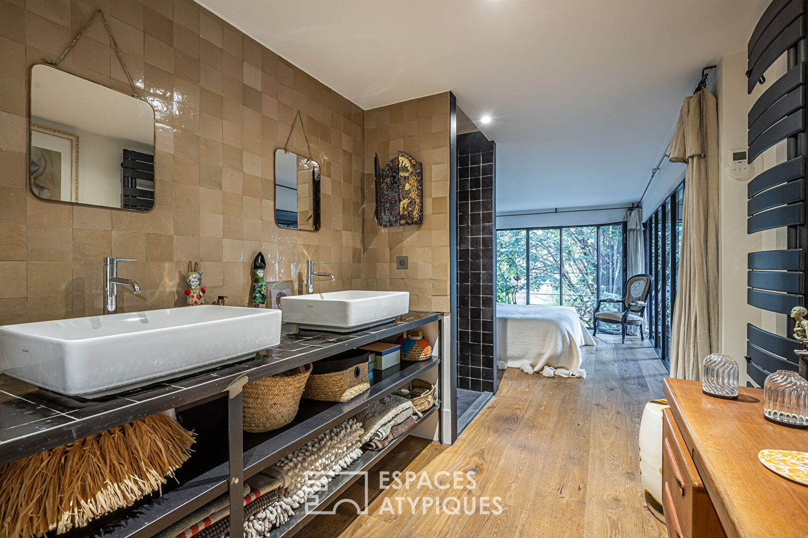 Loft Arty en duplex avec jardin partagé