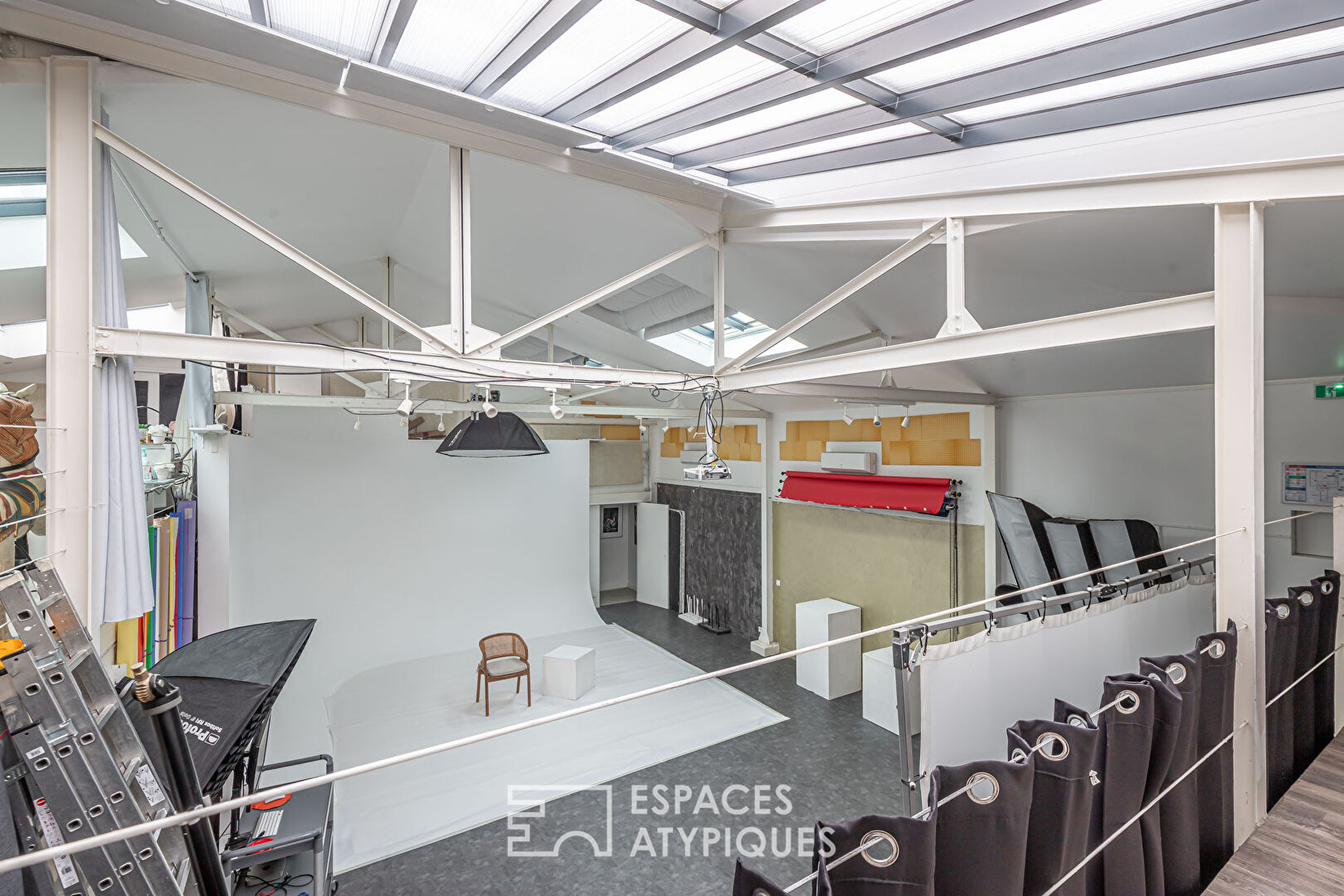 Loft avec verrière