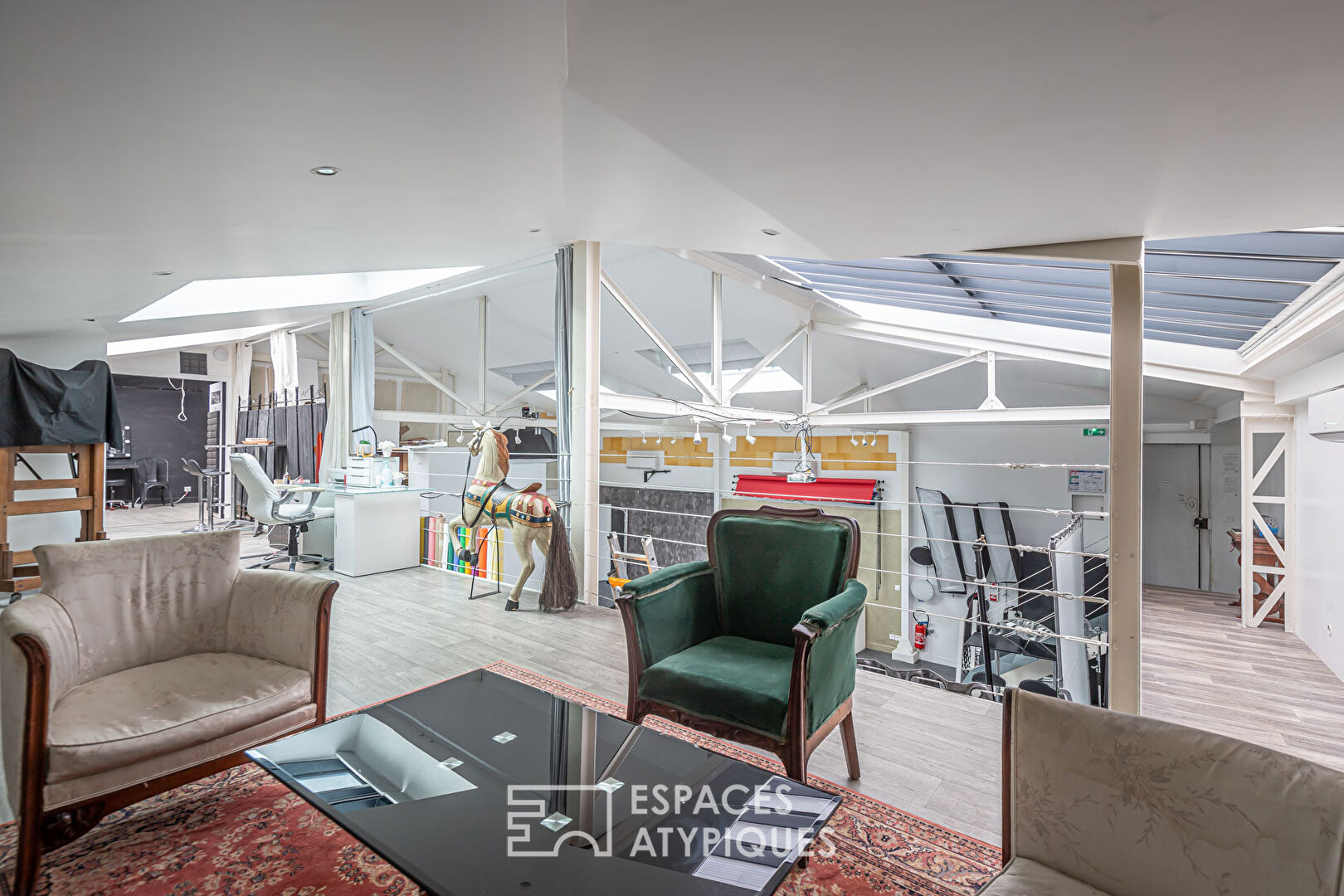 Loft avec verrière