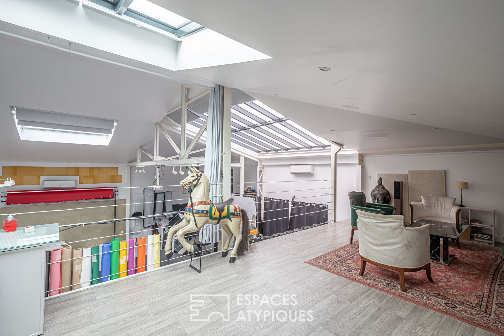 Loft avec verrière