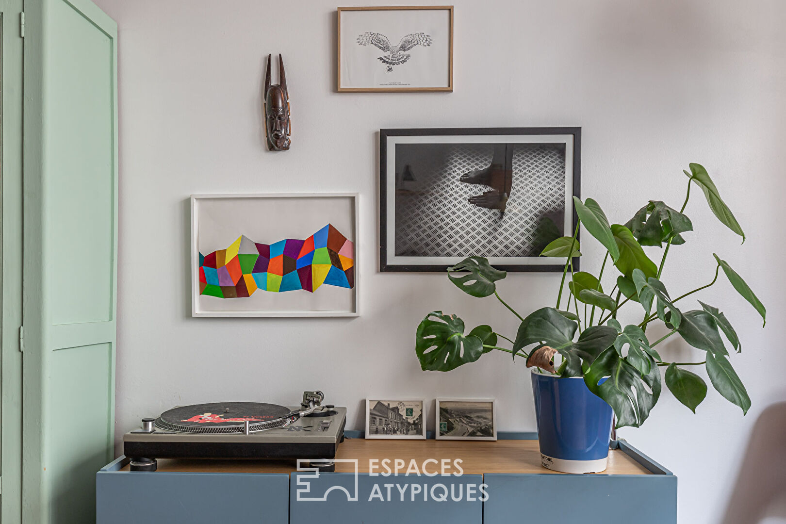 Duplex traversant sur cour partagée