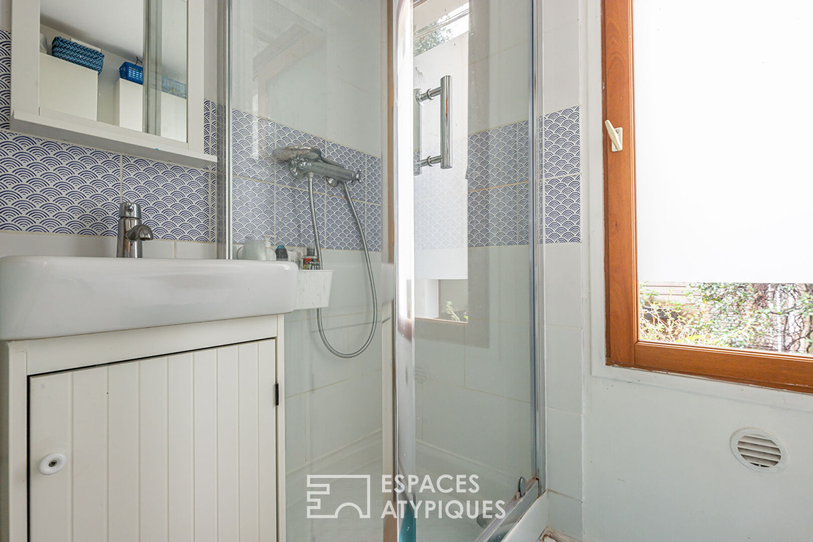 Duplex traversant sur cour partagée