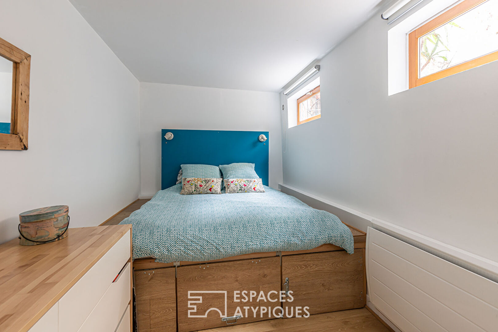 Duplex traversant sur cour partagée