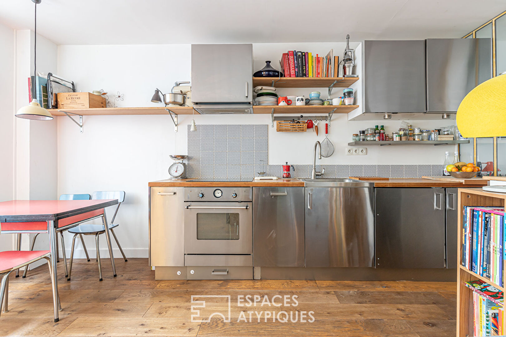 Duplex traversant sur cour partagée