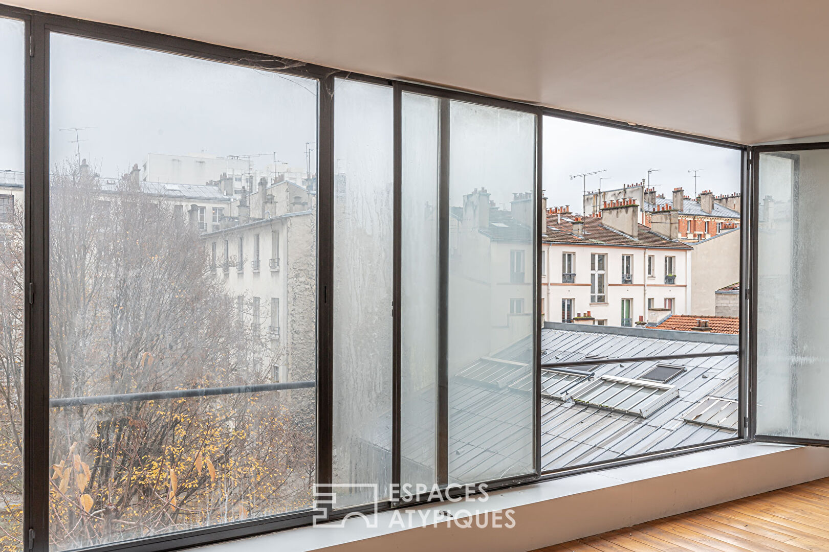 Loft on top floor