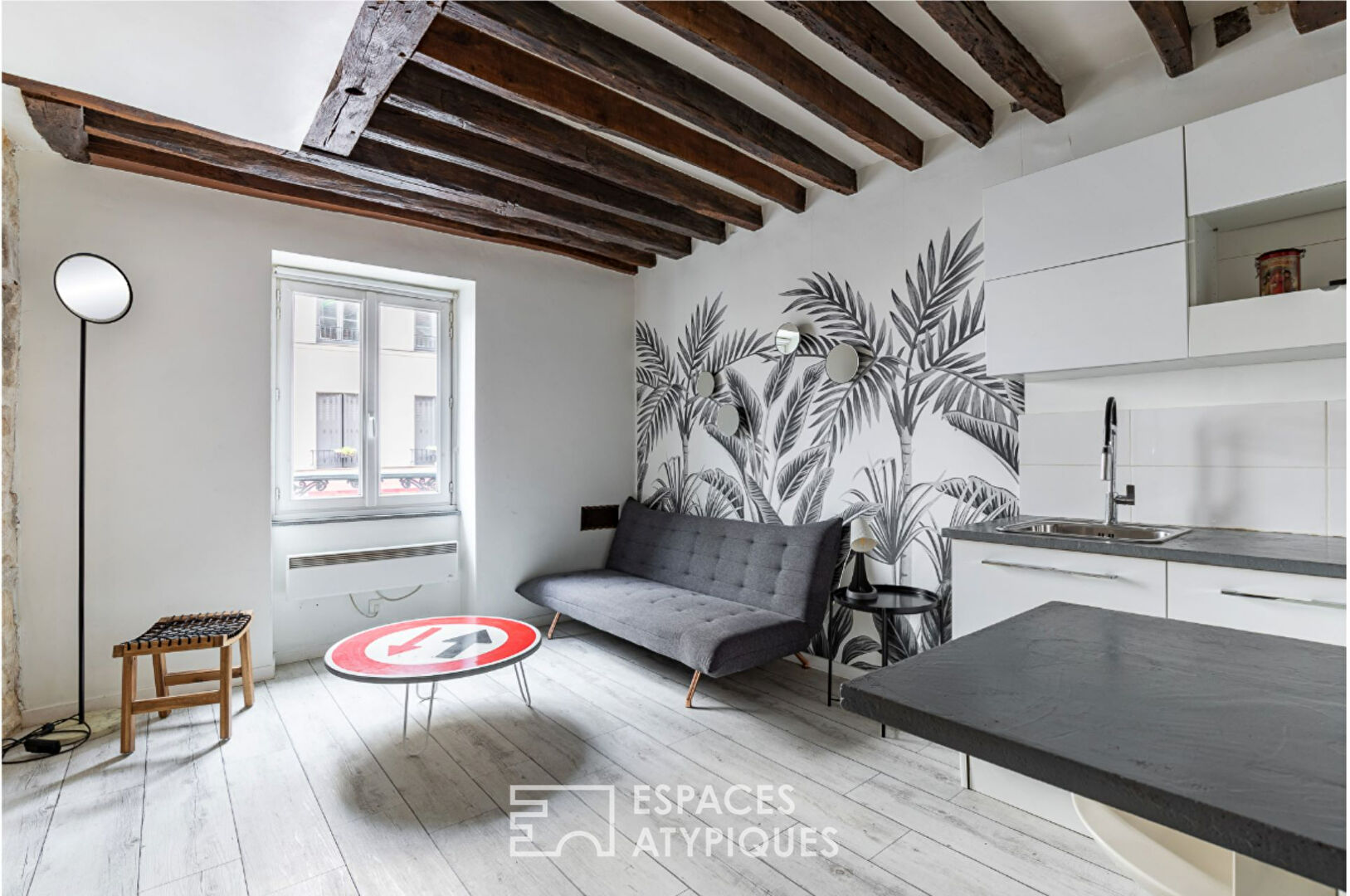 Appartement repensé par architecte