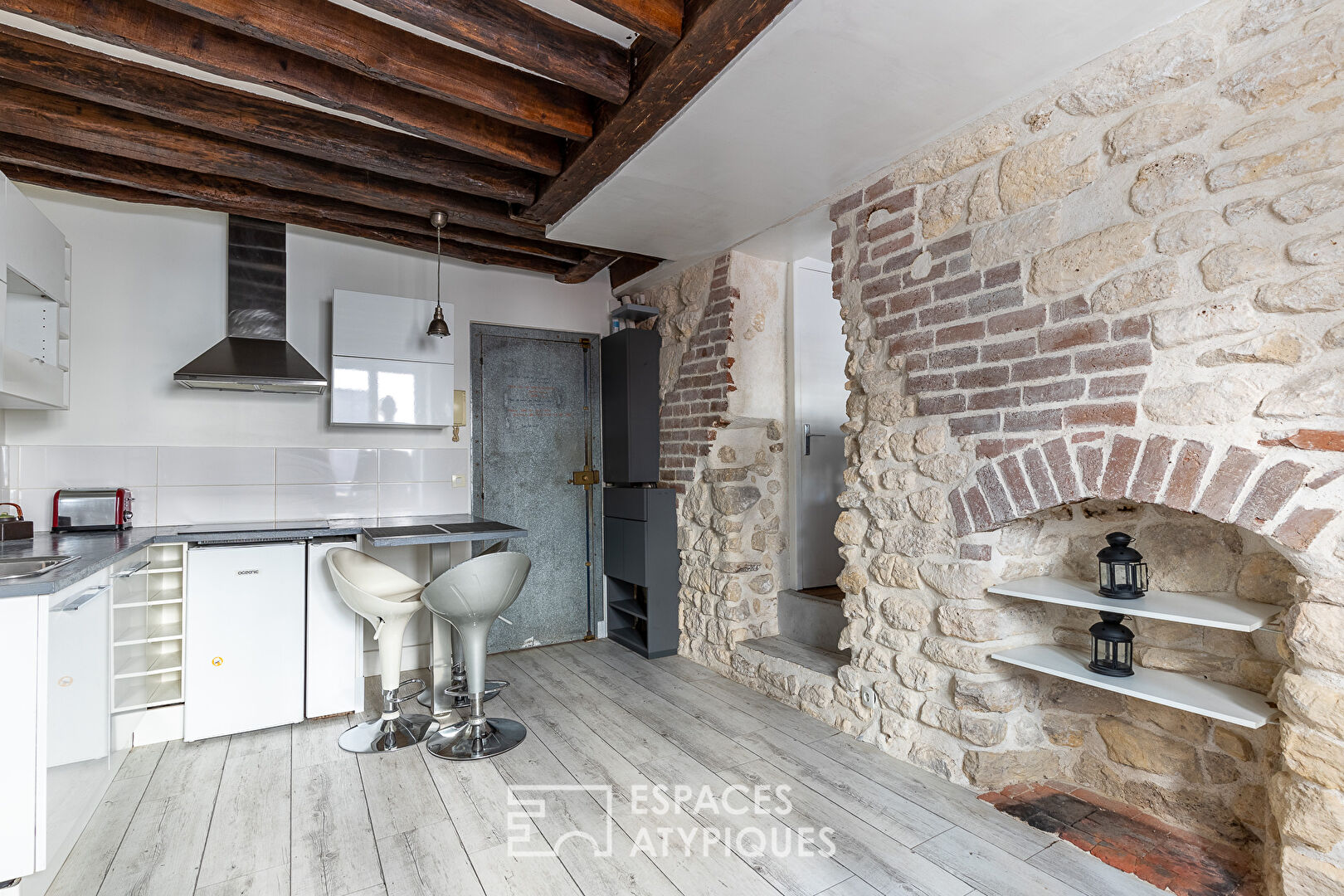Appartement repensé par architecte
