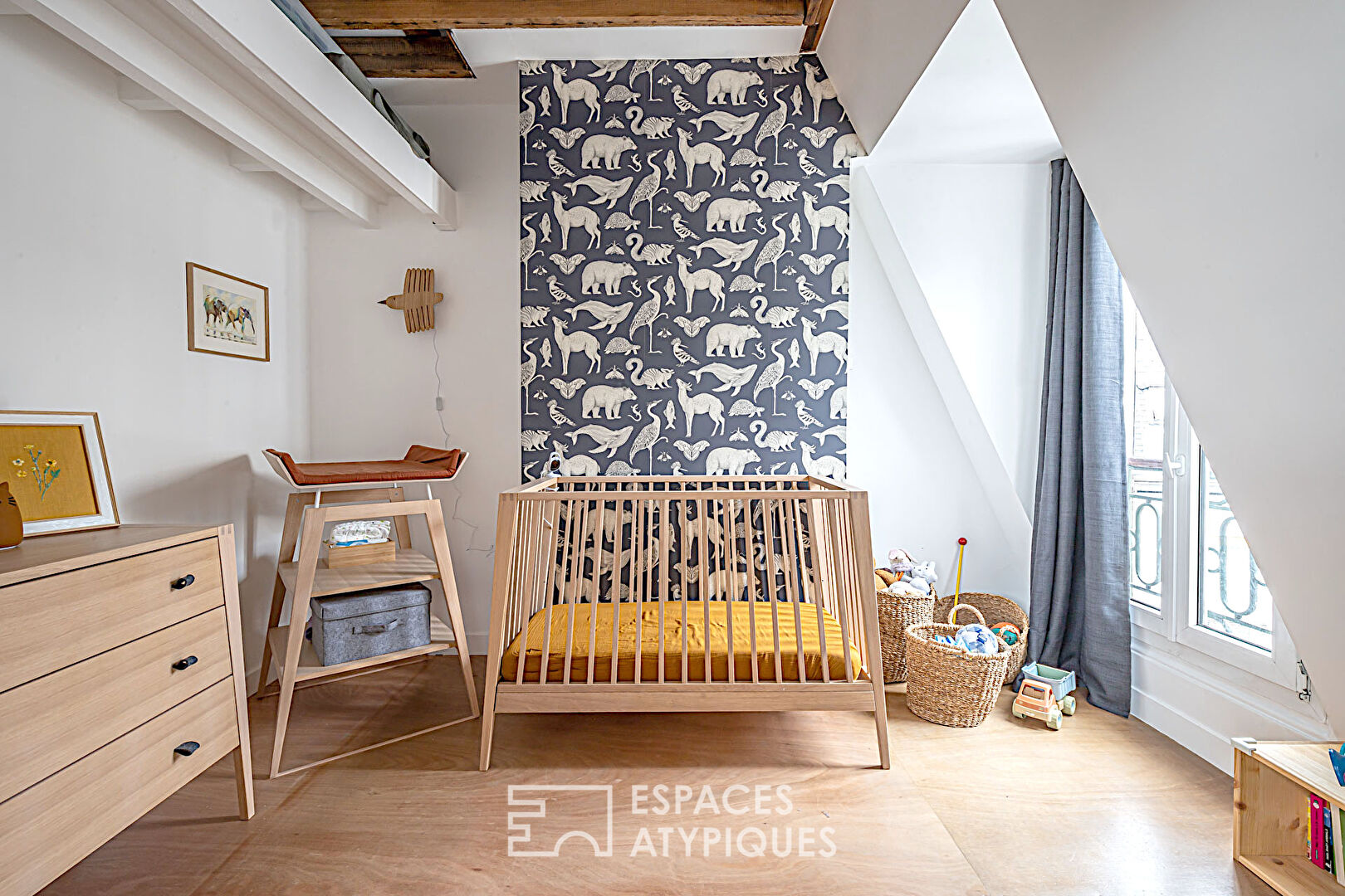 Dernier étage contemporain