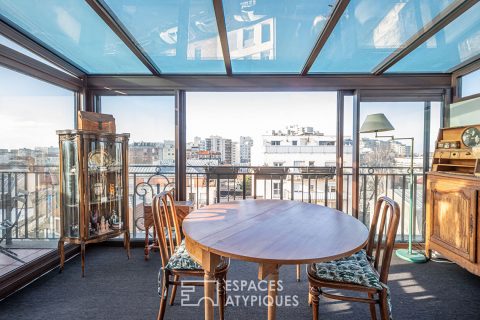 Appartement en dernier étage avec terrasse