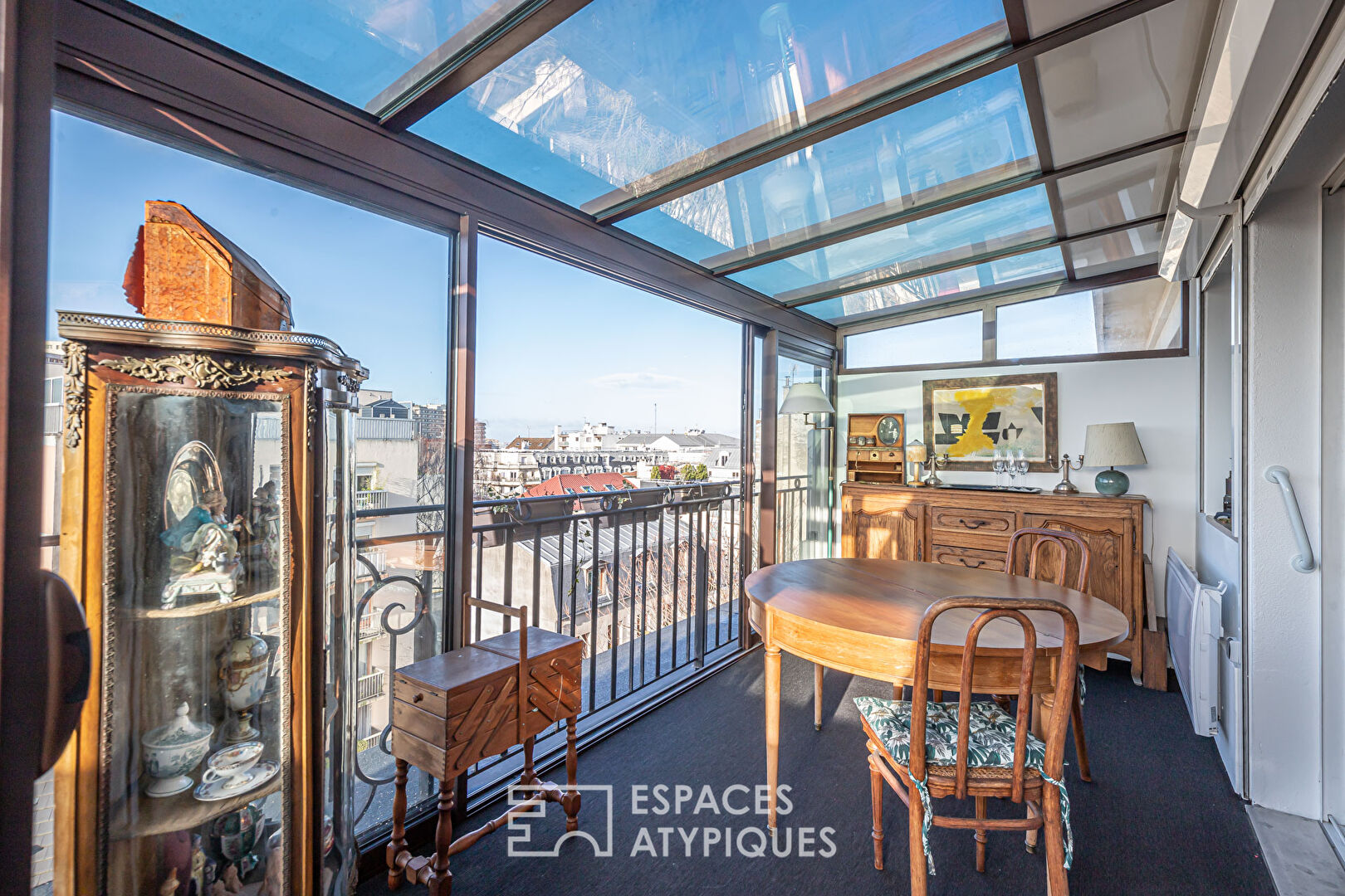 Appartement en dernier étage avec terrasse