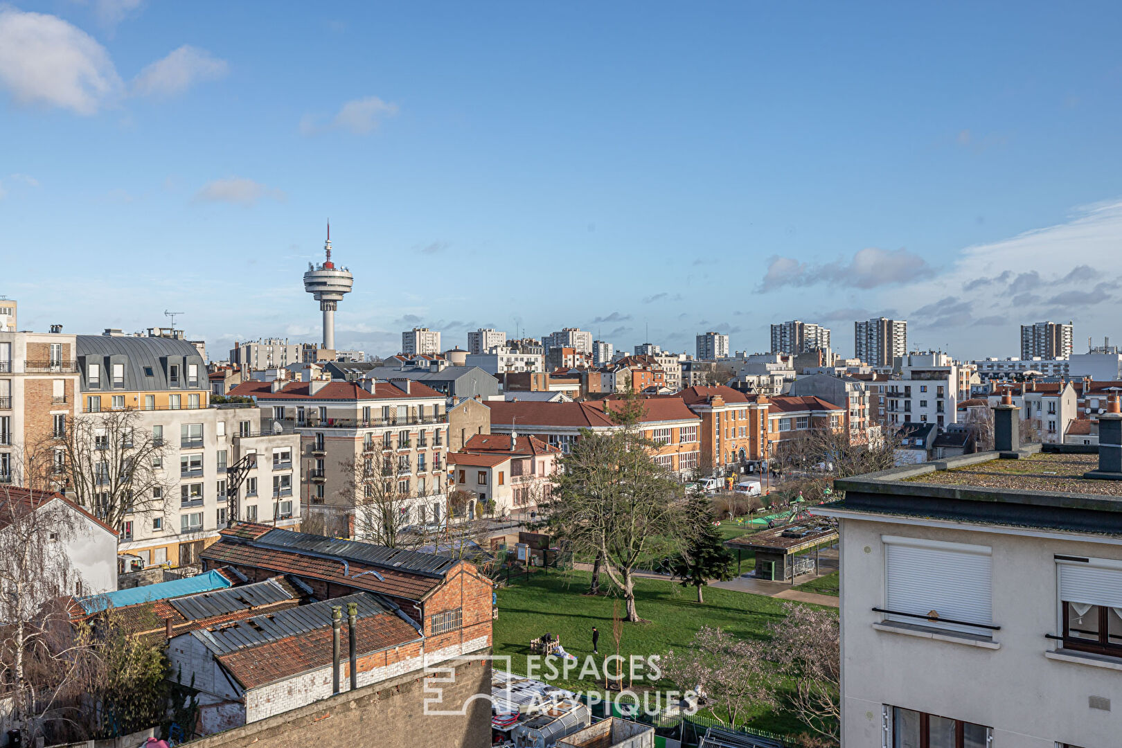 Appartement en dernier étage avec terrasse