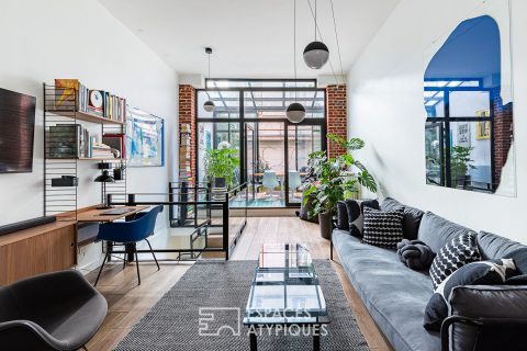 Duplex loft with veranda and patio