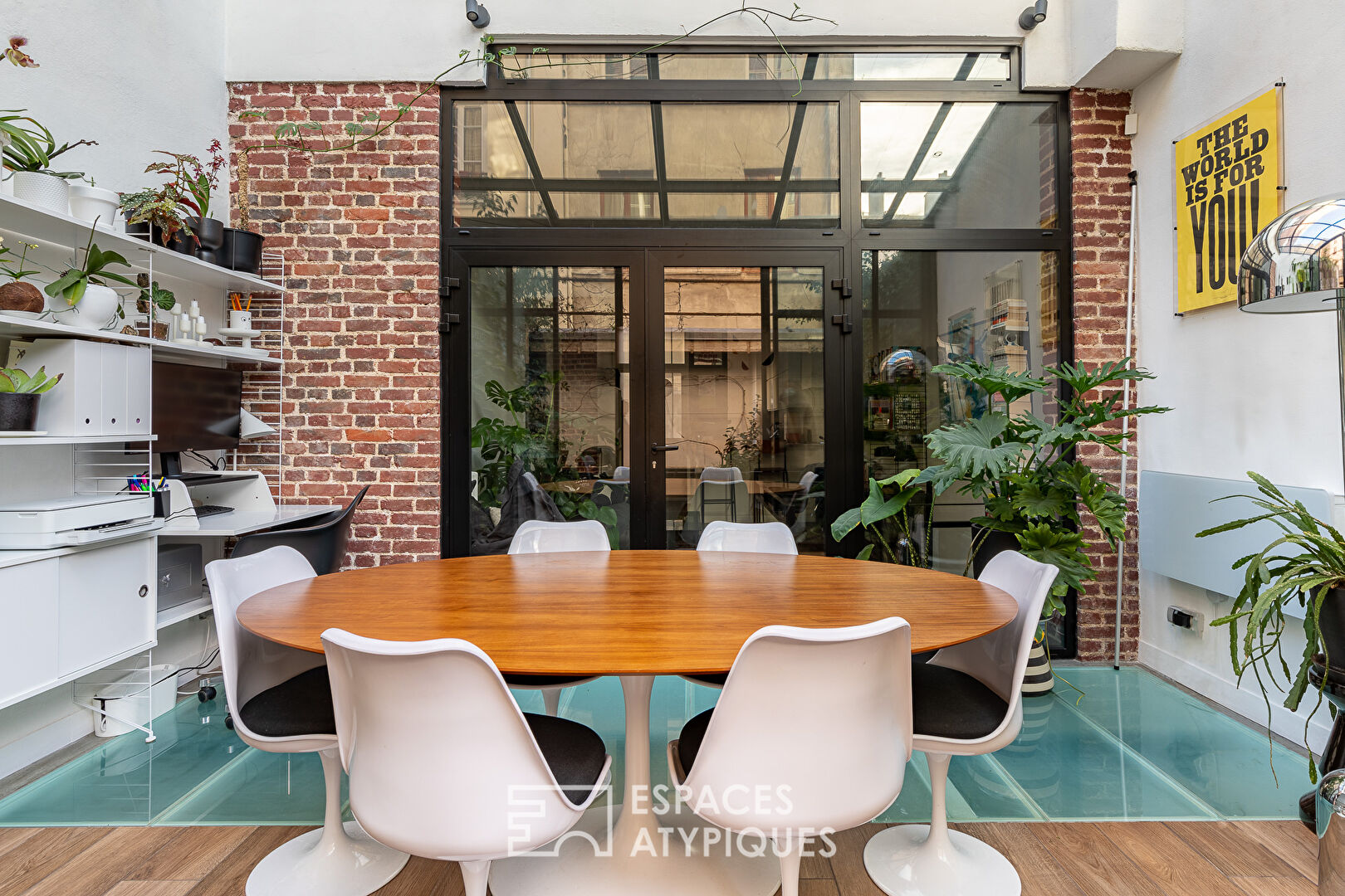 Duplex loft with veranda and patio