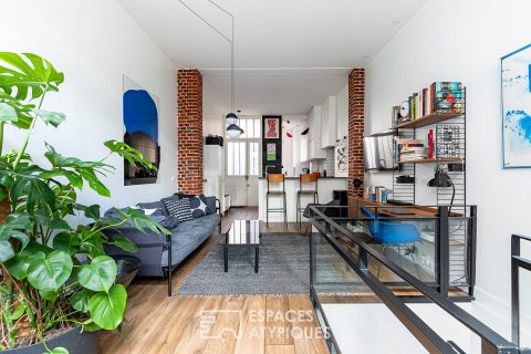 Loft en duplex avec véranda et patio