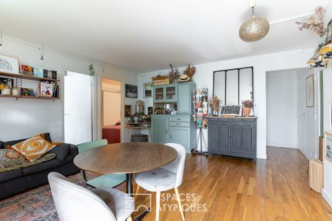 Appartement contemporain avec terrasse et jardin