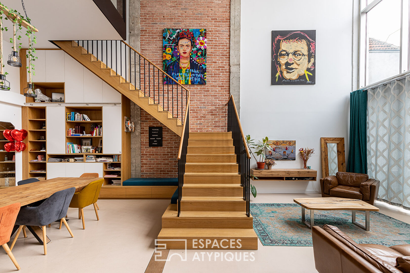 Loft dans ancien studio photo