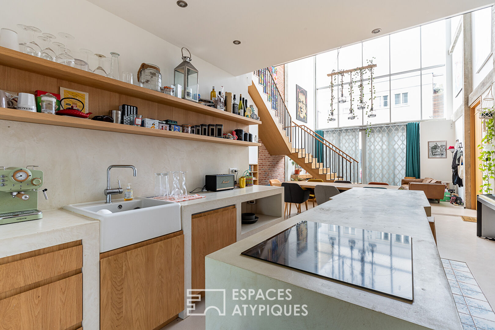 Loft dans ancien studio photo