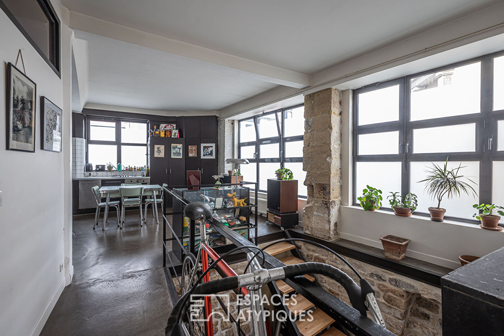 Loft in a former clothing workshop