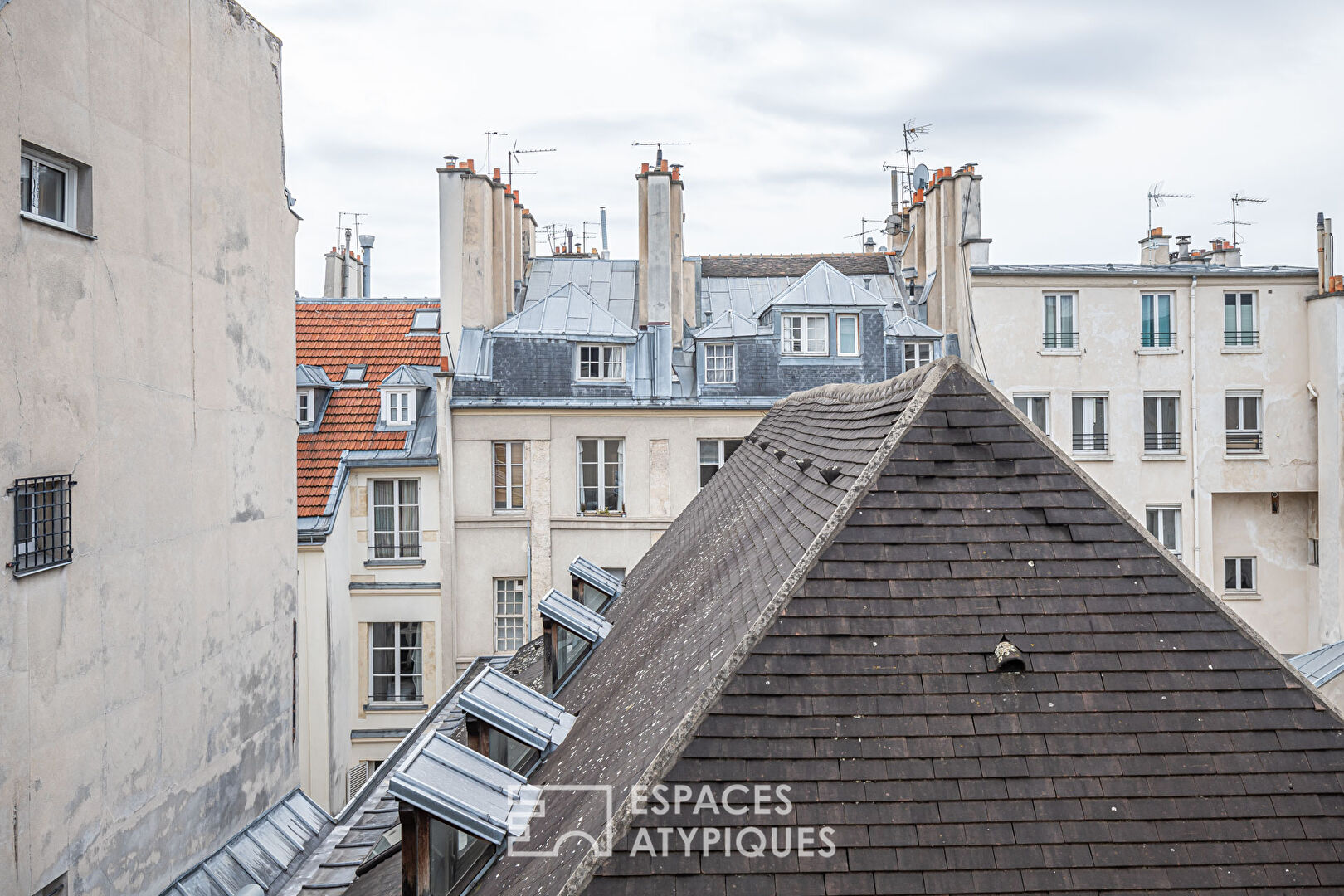 Dernier étage sur L’ile Saint Louis