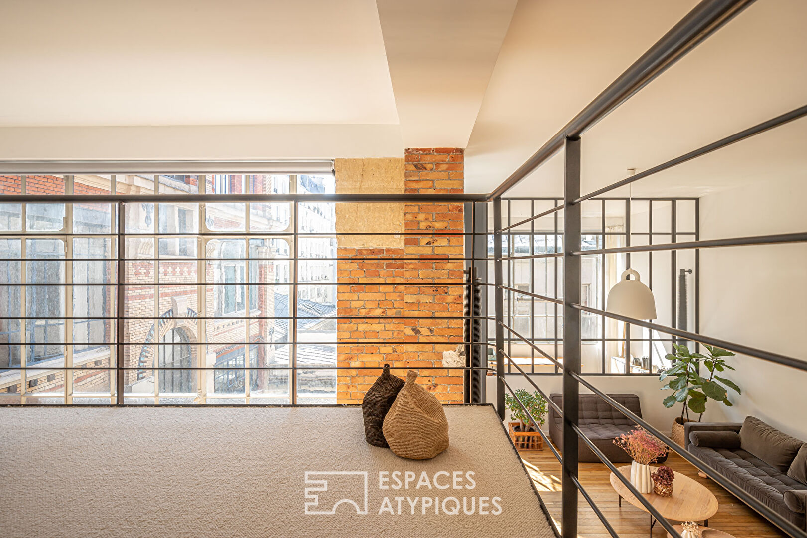 Loft in a former crystal works