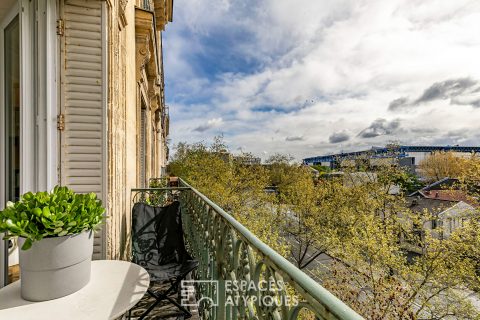 Haussmannien réinventé avec balcon