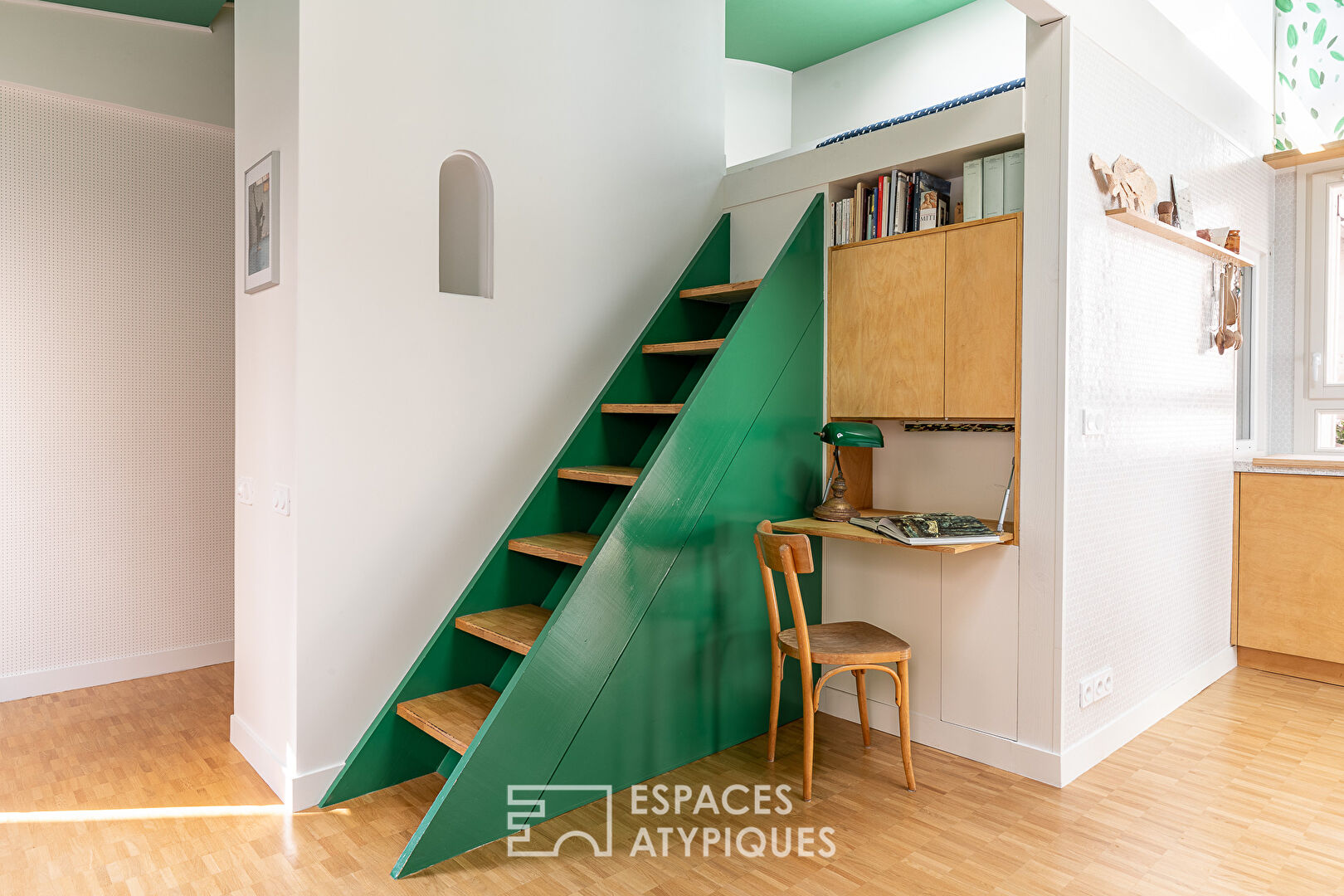 Duplex d’architecte en dernier étage