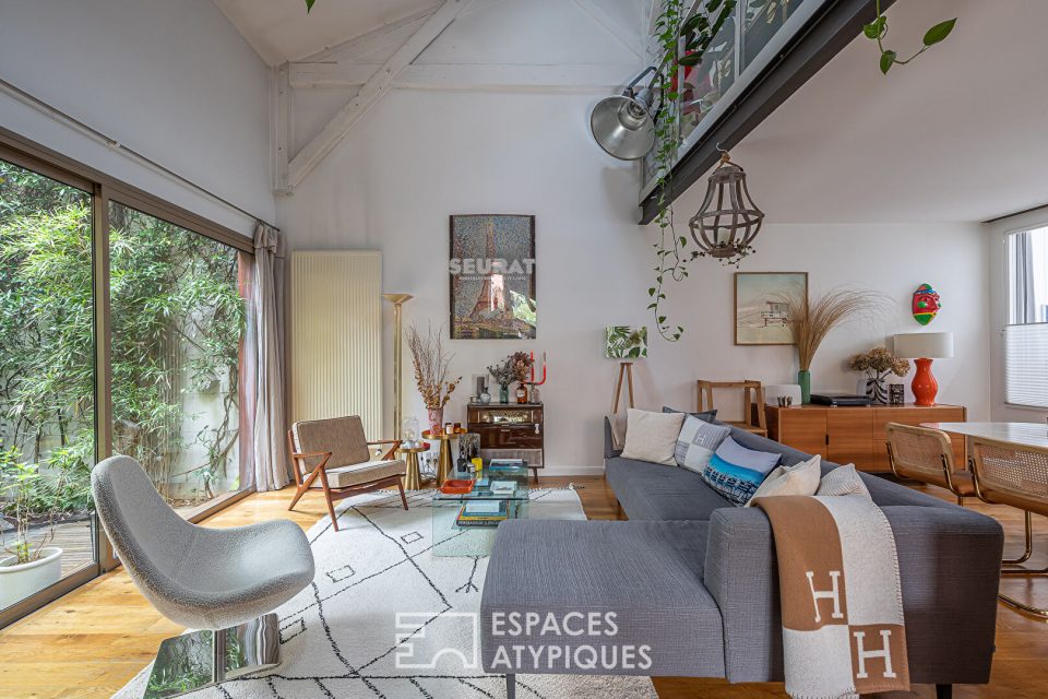 Duplex avec terrasse dans une ancienne biscuiterie